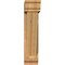 Ekena Millwork Traditional Traditional Rough Sawn Bracket w/ Offset Brace, Western Red Cedar, 6"W x 22"D x 26"H BKT0604X22X26TRA01RWR - alternate 4